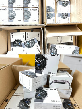 Amazfit GTR 4 NOVA Versão 2024, 46 mm, Smartwatch com Tela AMOLED, Aplicativo Zepp OS, Bateria com duração de 12 dias, Relógio GPS para Android e iOS