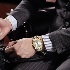 Relógios masculinos da moda NIBOSI, relógio de quartzo, masculino à prova d'água