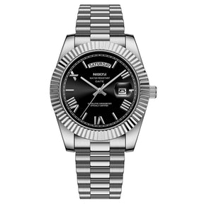 Relógios masculinos da moda NIBOSI, relógio de quartzo, masculino à prova d'água