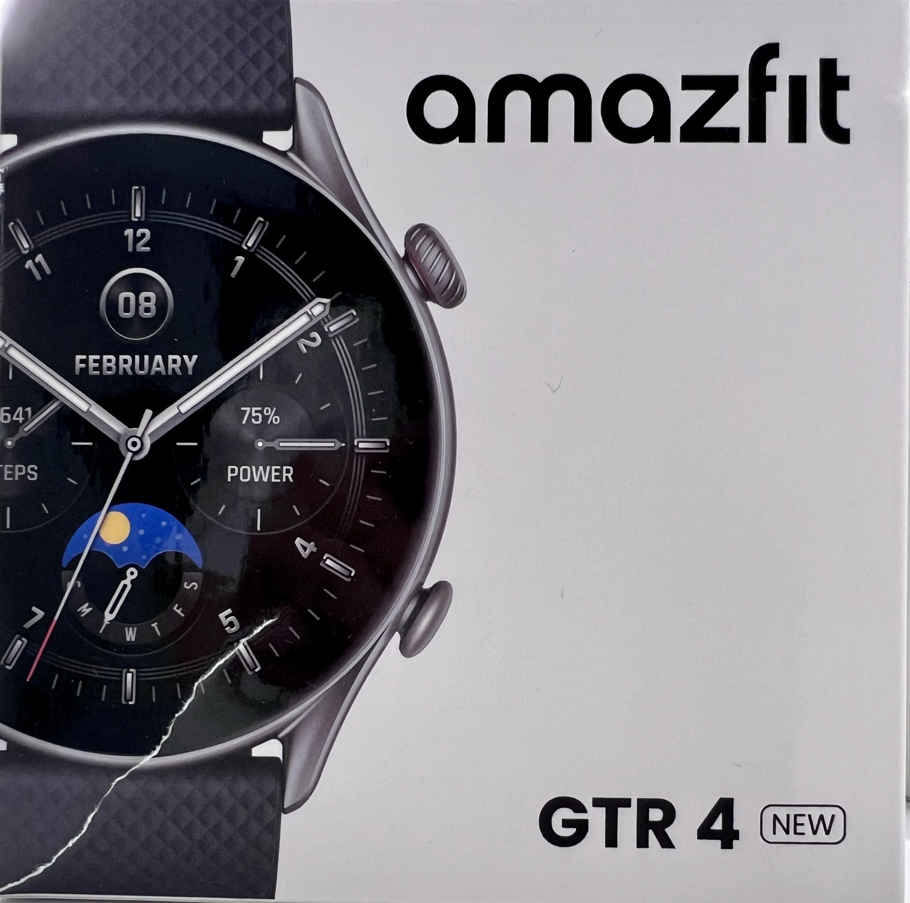 Amazfit GTR 4 NOVA Versão 2024, 46 mm, Smartwatch com Tela AMOLED, Aplicativo Zepp OS, Bateria com duração de 12 dias, Relógio GPS para Android e iOS