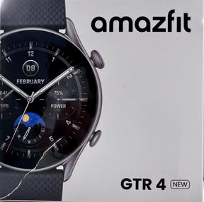Amazfit GTR 4 NOVA Versão 2024, 46 mm, Smartwatch com Tela AMOLED, Aplicativo Zepp OS, Bateria com duração de 12 dias, Relógio GPS para Android e iOS