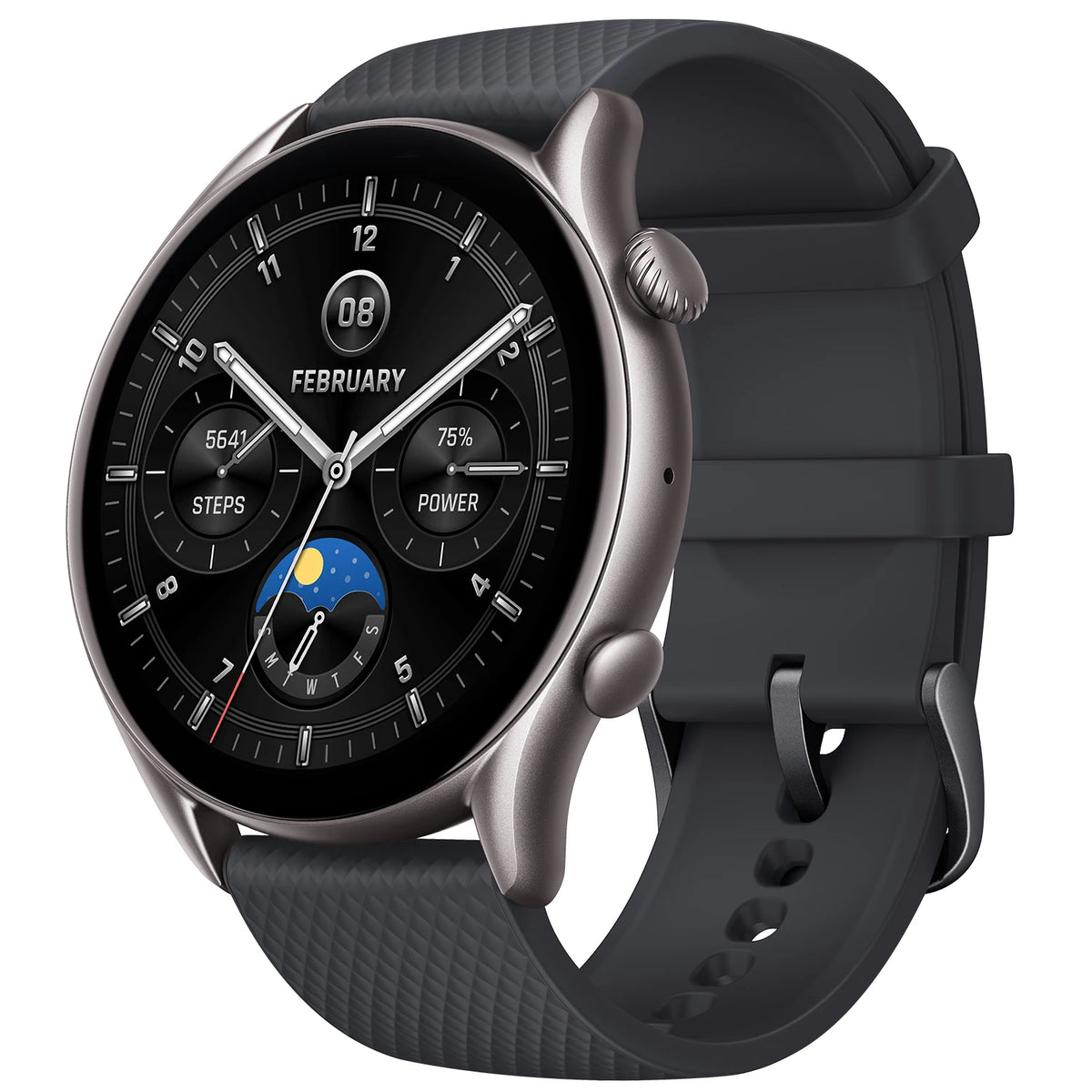 Amazfit GTR 4 NOVA Versão 2024, 46 mm, Smartwatch com Tela AMOLED, Aplicativo Zepp OS, Bateria com duração de 12 dias, Relógio GPS para Android e iOS